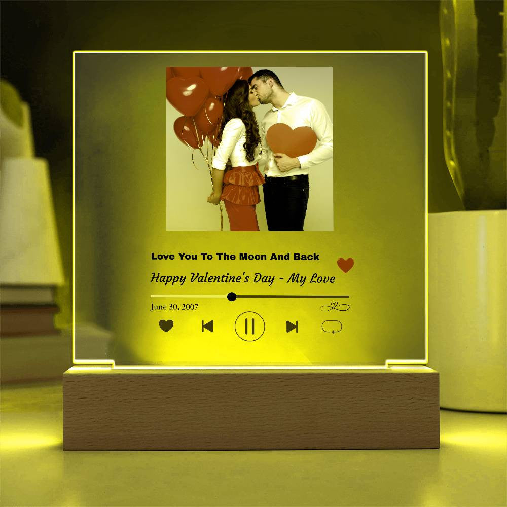 Personalized Occasion Song Plaque