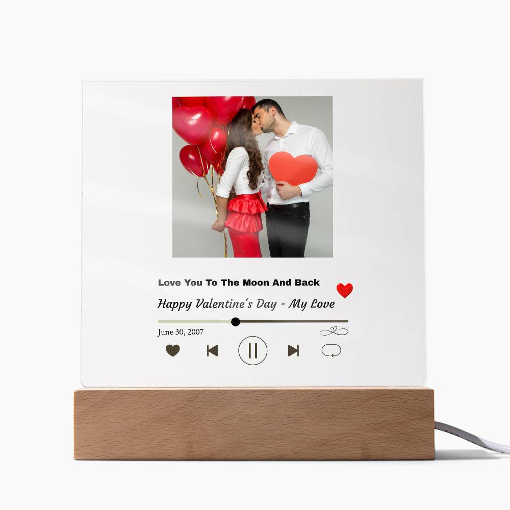 Personalized Occasion Song Plaque