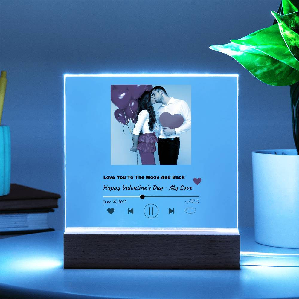 Personalized Occasion Song Plaque