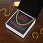 To My Man | Forever Love Cuban Link Chain