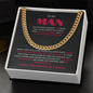 To My Man | Forever Love Cuban Link Chain