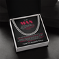 To My Man | Endless Love Cuban Link Chain