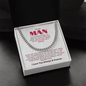 To My Man | Love Wish Cuban Link Chain