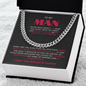 To My Man | Forever Love Cuban Link Chain