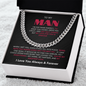 To My Man | Endless Love Cuban Link Chain