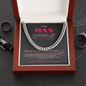 To My Man | Forever Love Cuban Link Chain