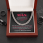 To My Man | Endless Love Cuban Link Chain