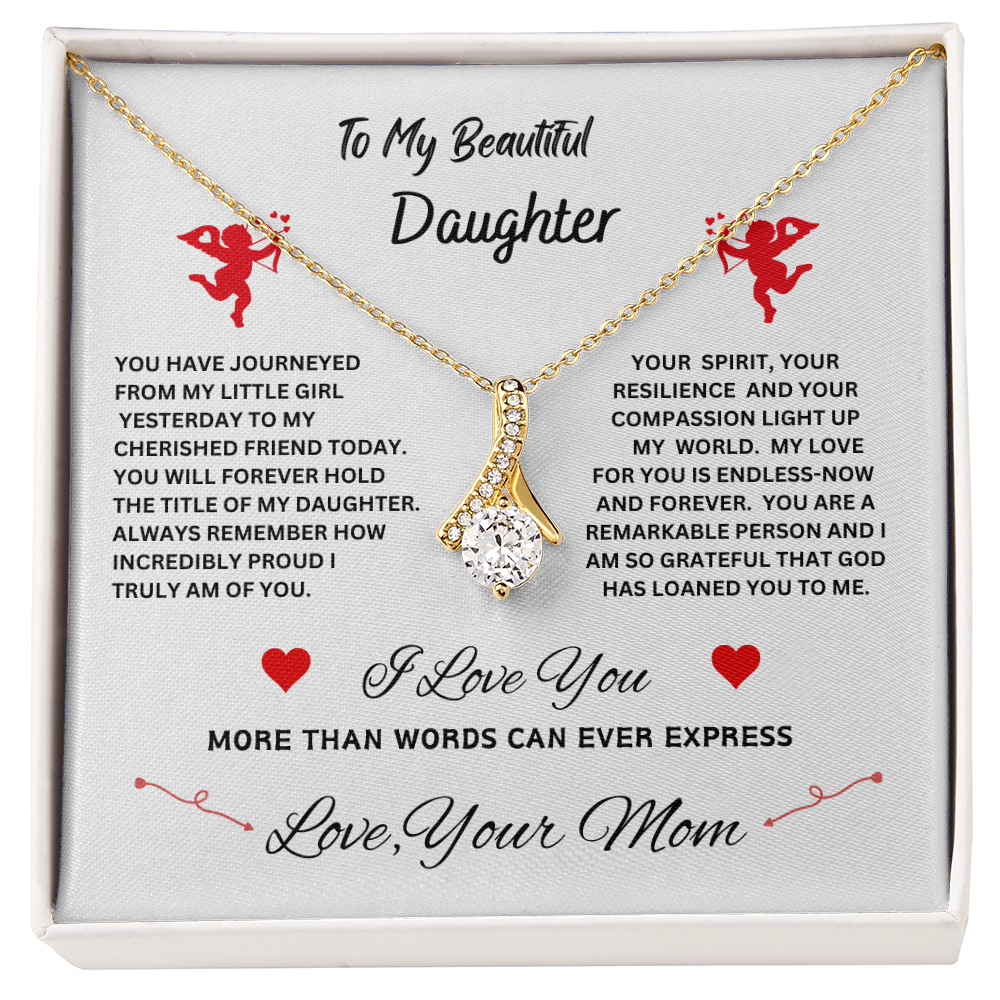 Alluring Beauty Pendant| Mother to Daughter|Daughter to Daughter| to Bonus Daughter