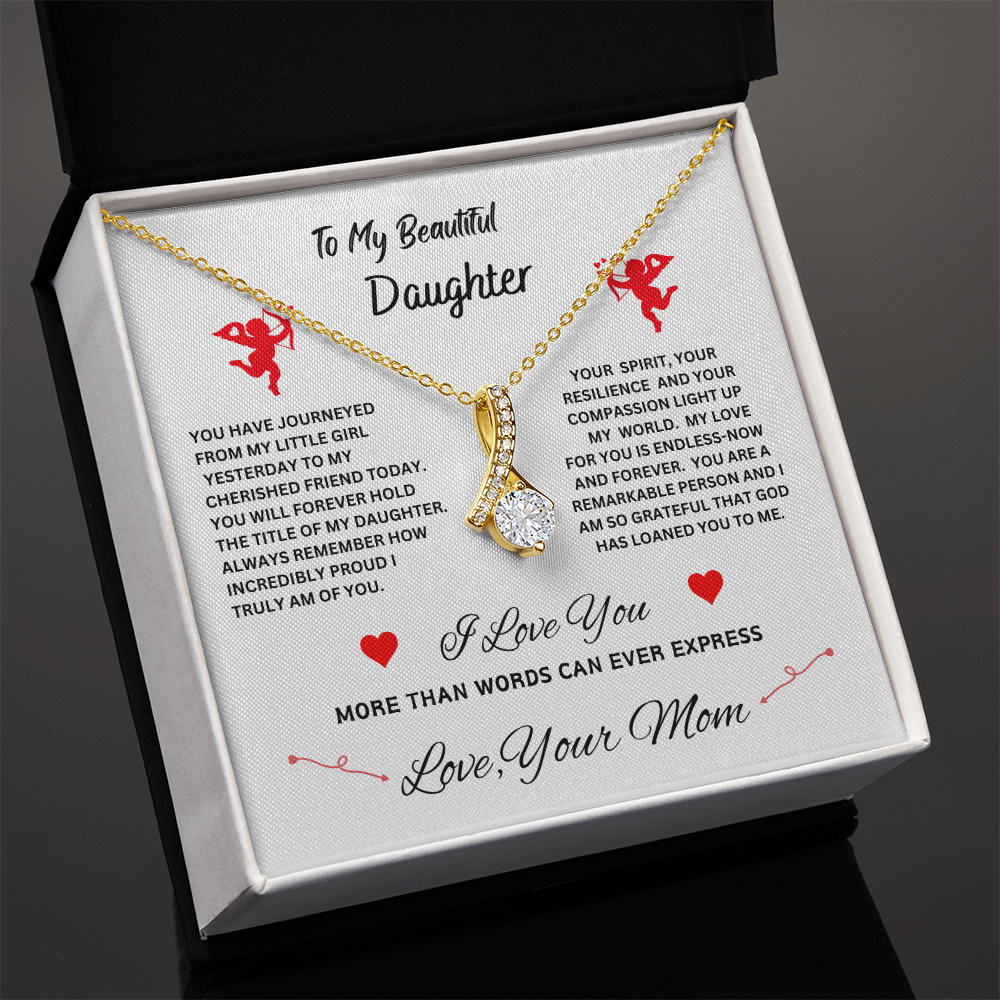 Alluring Beauty Pendant| Mother to Daughter|Daughter to Daughter| to Bonus Daughter