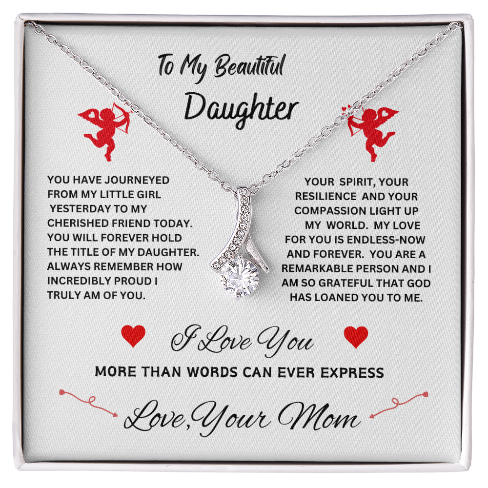 Alluring Beauty Pendant| Mother to Daughter|Daughter to Daughter| to Bonus Daughter
