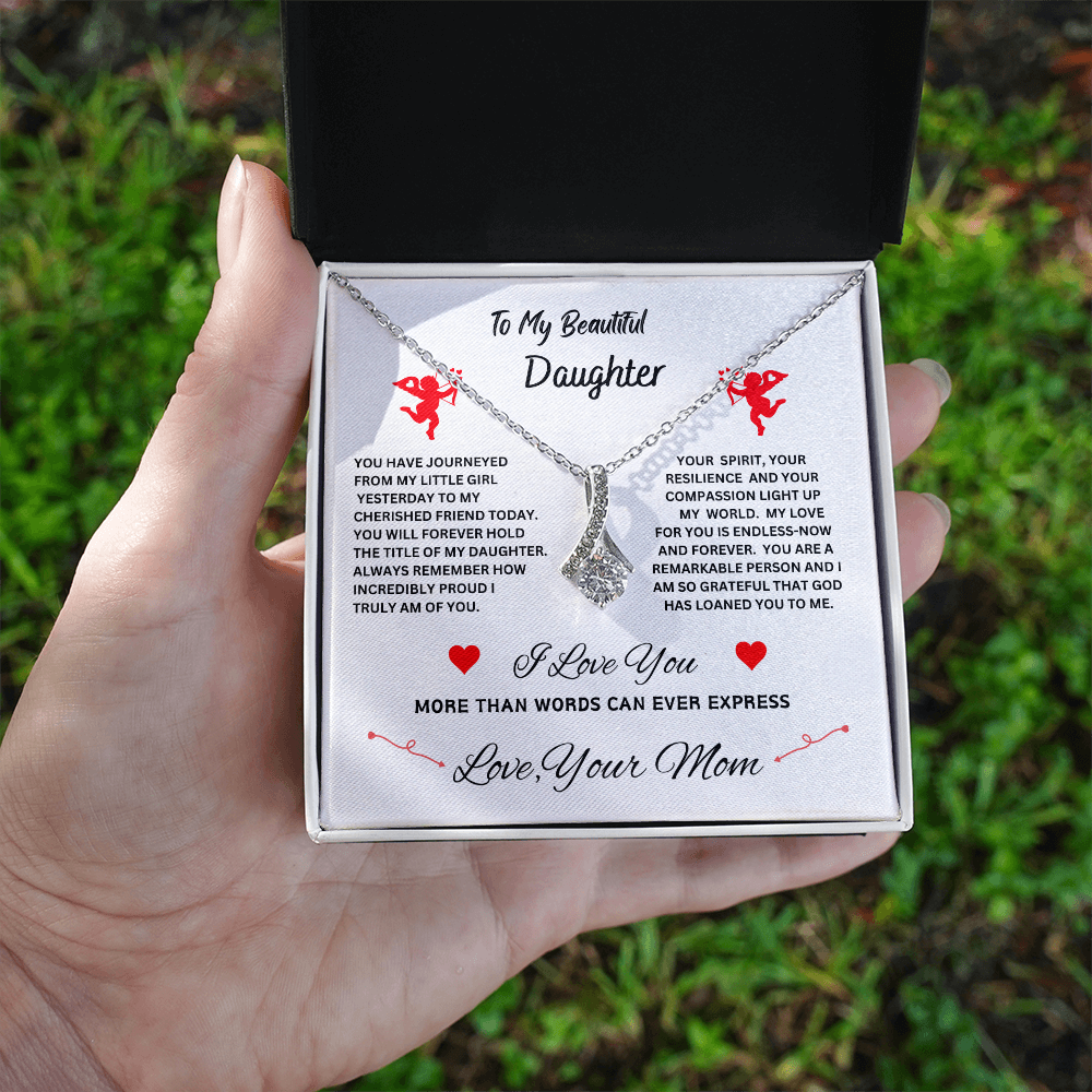 Alluring Beauty Pendant| Mother to Daughter|Daughter to Daughter| to Bonus Daughter