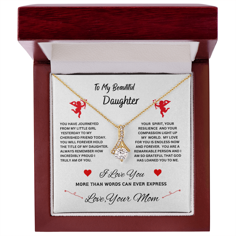 Alluring Beauty Pendant| Mother to Daughter|Daughter to Daughter| to Bonus Daughter