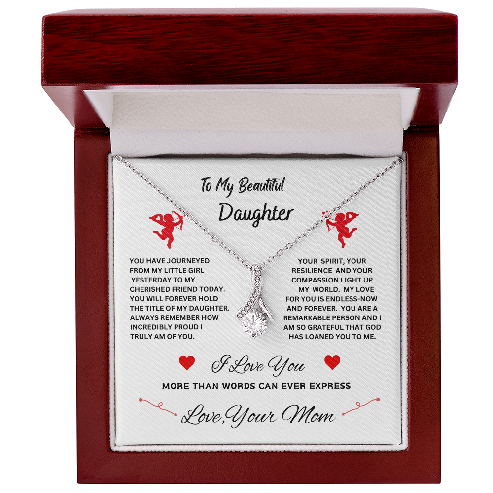 Alluring Beauty Pendant| Mother to Daughter|Daughter to Daughter| to Bonus Daughter